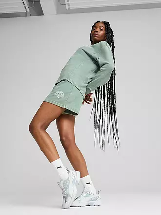 PUMA | Damen Short PUMA CLASS 5" Washed | 